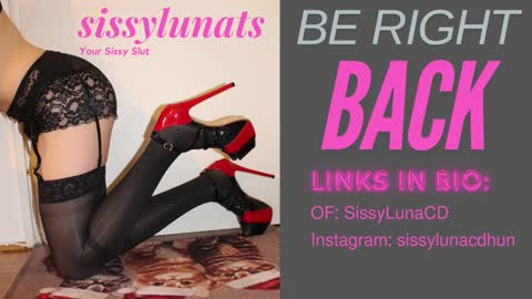 SissyLunaTS online show from 12.07.24