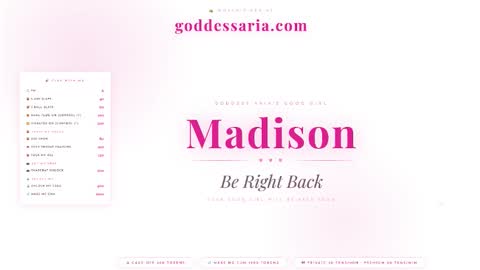 sissymaddieee online show from 03.08.26