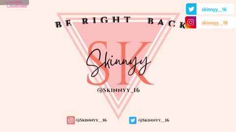 Snapshot of skinnyy_16 chatting on 10.21.25 Skinny online show from 10.21.25