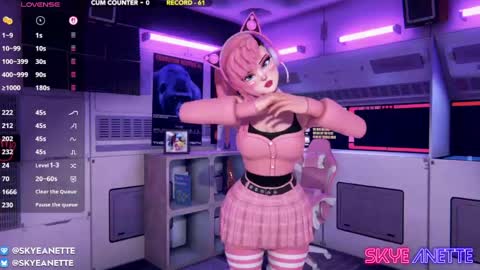 SkyeAnette online show from 05.01.26