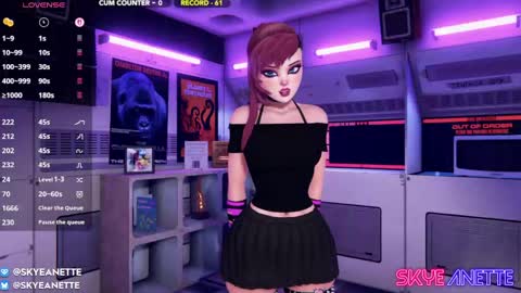 SkyeAnette online show from 05.17.26