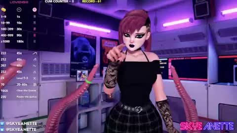 SkyeAnette online show from 06.21.26