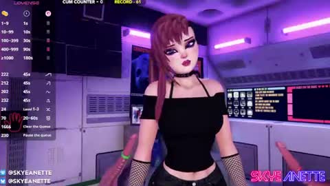 SkyeAnette online show from 07.24.26