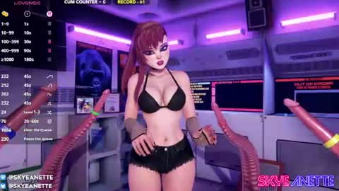 SkyeAnette online show from 07.27.26