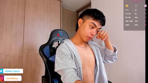 Snapshot of steven_twink07 chatting on 10.17.25 Esteban online show from 10.17.25