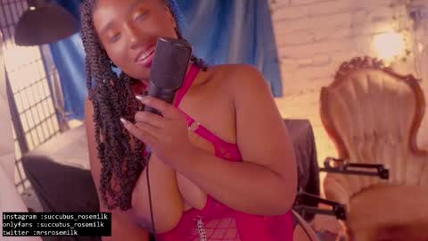 Succubus RoseMilk online show from 02.10.25