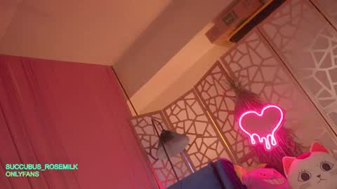 Succubus RoseMilk online show from 02.02.26