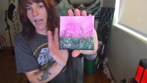 Snapshot of sushifox chatting on 01.14.25 online show from 01.14.25