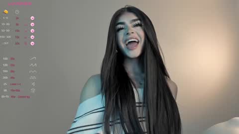 Snapshot of sweetest_bella chatting on 01.10.25 Bella online show from 01.10.25