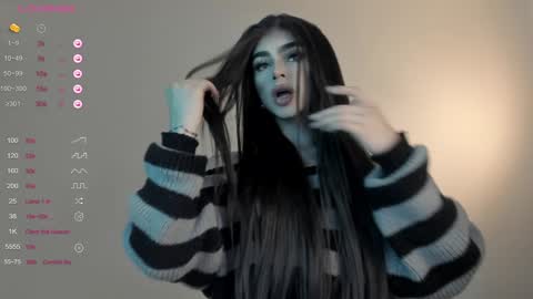 Snapshot of sweetest_bella chatting on 01.16.25 Bella online show from 01.16.25