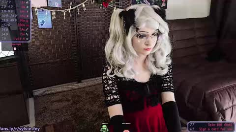 Snapshot of sylvie_fey chatting on 02.15.25 Sylvie online show from 02.15.25