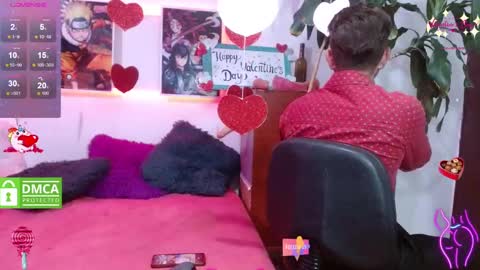 pareja ardiente online show from 02.14.25
