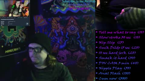 Snapshot of theassaultd chatting on 12.04.25 PrincetonsShadow online show from 12.04.25