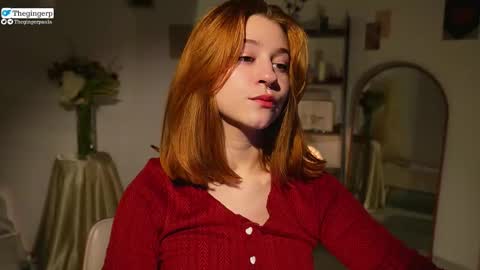 Snapshot of thegingerp chatting on 03.04.25 Streaming mostly at online show from 03.04.25