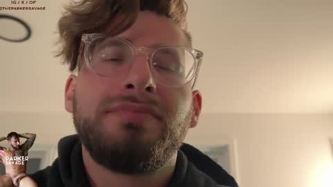 Snapshot of theparkersavage chatting on 10.16.25 Parker Savage online show from 10.16.25