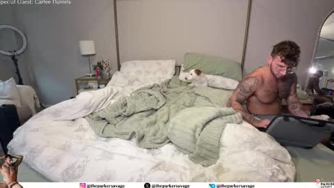 Snapshot of theparkersavage chatting on 12.17.25 Parker Savage online show from 12.17.25