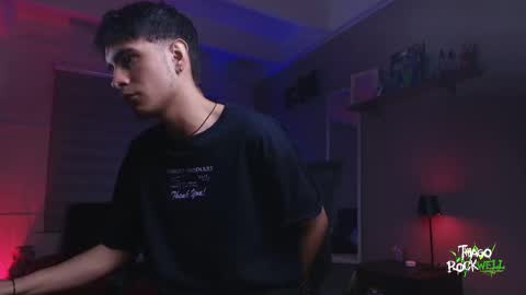 Snapshot of thiago_rockwell chatting on 02.24.25 Thiago online show from 02.24.25