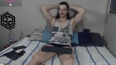 Snapshot of tommy_sins92 chatting on 10.22.25 Tommy Sins online show from 10.22.25