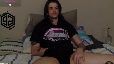 Snapshot of tommy_sins92 chatting on 10.29.25 Tommy Sins online show from 10.29.25