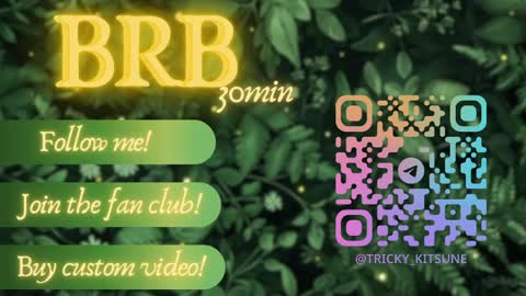 trickykitsune online show from 04.19.26