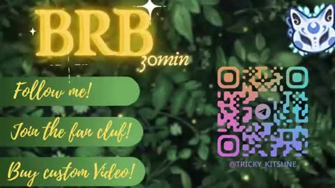 Snapshot of trickykitsune chatting on 06.19.26 trickykitsune online show from 06.19.26