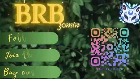Snapshot of trickykitsune chatting on 07.13.26 trickykitsune online show from 07.13.26