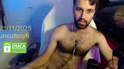 Snapshot of uncutboy6 chatting on 11.21.25 Uncut online show from 11.21.25