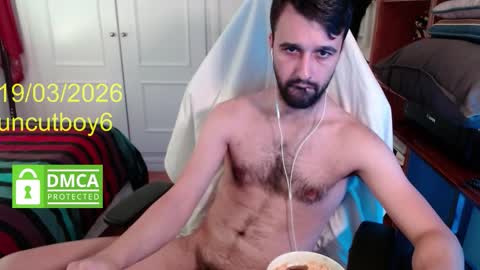 Snapshot of uncutboy6 chatting on 03.19.26 Uncut online show from 03.19.26