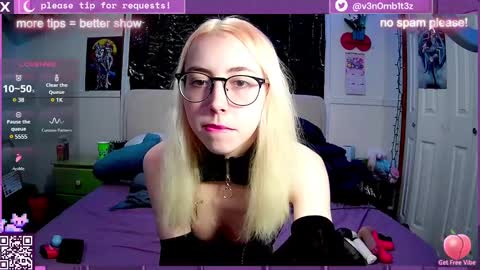 Snapshot of v3n0mb1t3z chatting on 01.13.25 kermit online show from 01.13.25