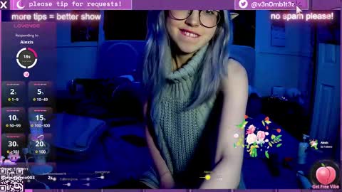 Snapshot of v3n0mb1t3z chatting on 01.15.25 kermit online show from 01.15.25