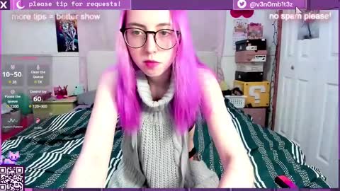 Snapshot of v3n0mb1t3z chatting on 02.23.25 kermit online show from 02.23.25