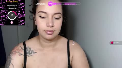 Snapshot of v_vennus chatting on 01.16.25 Vennus online show from 01.16.25