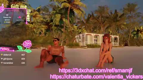 Snapshot of valentia_vickers chatting on 03.14.26 Valentia online show from 03.14.26