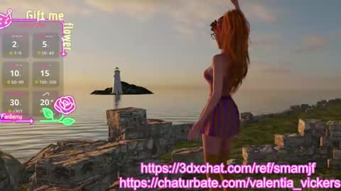 Snapshot of valentia_vickers chatting on 03.22.26 Valentia online show from 03.22.26