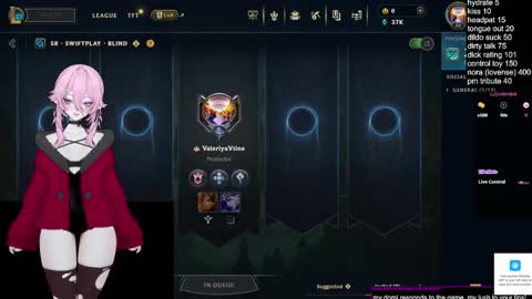 Valeriya Valentine online show from 12.21.25