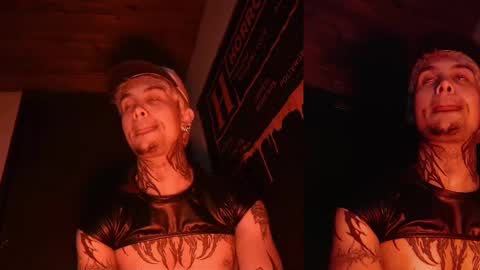 Snapshot of vampiredavyd chatting on 02.27.25 david guzman i model independenthelp me with a thumbs up online show from 02.27.25