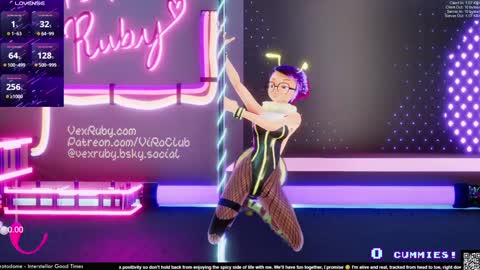 Vex Ruby online show from 01.03.25