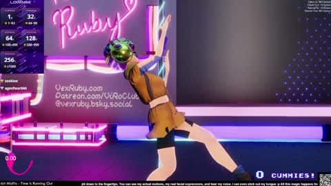 Vex Ruby online show from 01.11.25