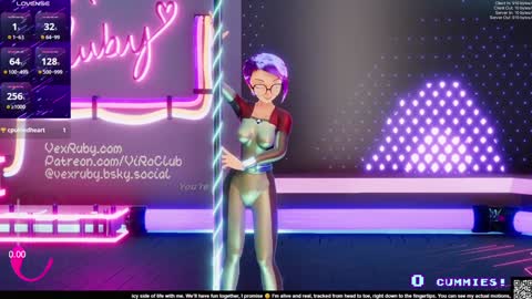 Vex Ruby online show from 01.24.25