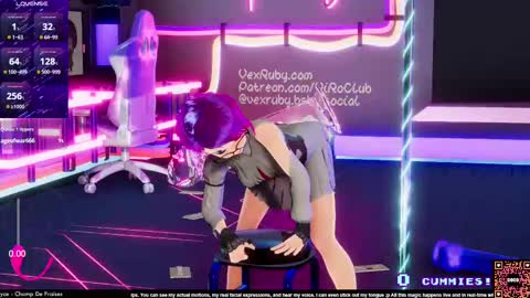 Vex Ruby online show from 03.09.25