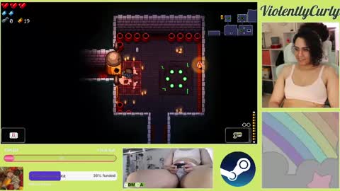 Snapshot of violentlycurly chatting on 03.17.26 Curly the Coin Operated Toy online show from 03.17.26