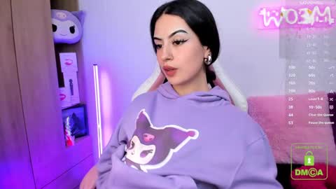 Snapshot of violet_catt chatting on 02.27.25 Violeta online show from 02.27.25