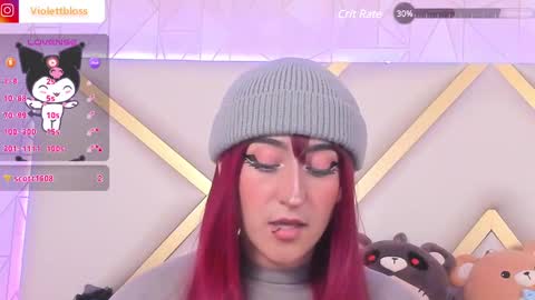 Snapshot of violettbloss chatting on 02.12.25 Violeta online show from 02.12.25