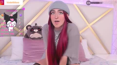 Snapshot of violettbloss chatting on 02.13.25 Violeta online show from 02.13.25