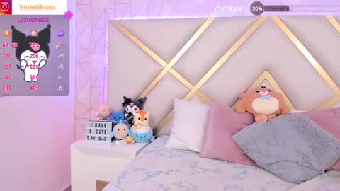 Snapshot of violettbloss chatting on 02.14.25 Violeta online show from 02.14.25