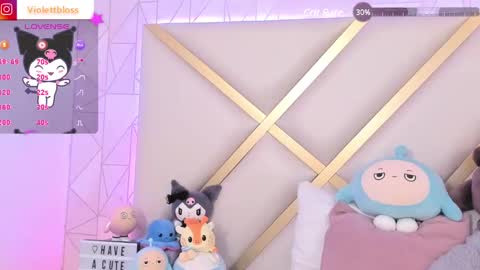 Snapshot of violettbloss chatting on 02.19.25 Violeta online show from 02.19.25