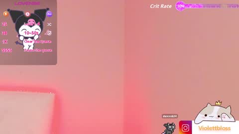 Snapshot of violettbloss chatting on 09.11.25 Violeta online show from 09.11.25