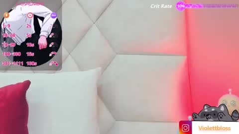 Snapshot of violettbloss chatting on 09.20.25 Violeta online show from 09.20.25