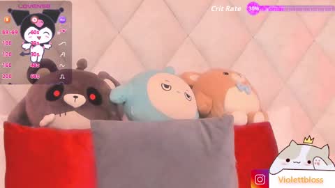 Snapshot of violettbloss chatting on 10.02.25 Violeta online show from 10.02.25