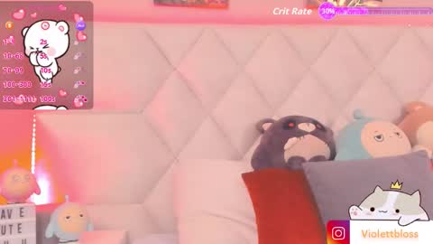 Snapshot of violettbloss chatting on 10.25.25 Violeta online show from 10.25.25